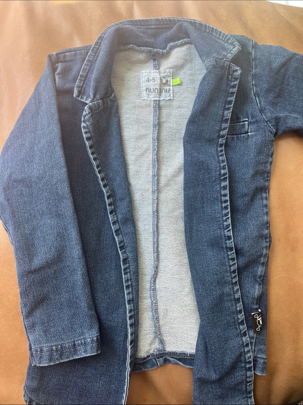 nununu Dark Blue Denim Jacket